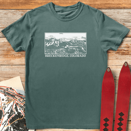 Breckenridge Calorado T Shirt Gift For Skier