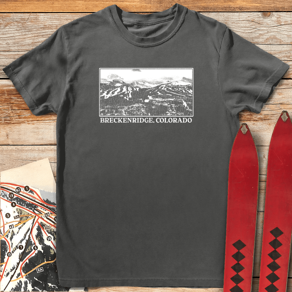 Breckenridge Calorado T Shirt Gift For Skier