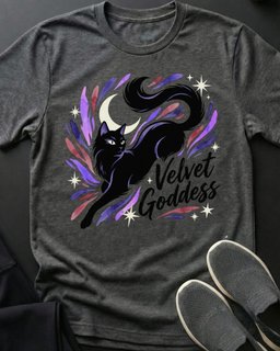 Velvet Goddess Ii Tee Gift For Cat Lover