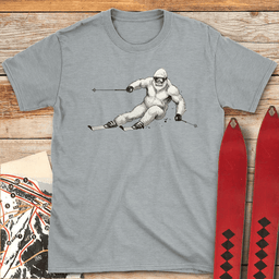 Big Hairy Carve T Shirt Gift For Skier