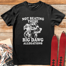 Big Dawg Allegations T Shirt Gift For Skier