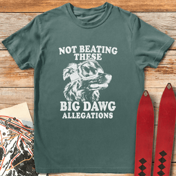 Big Dawg Allegations T Shirt Gift For Skier