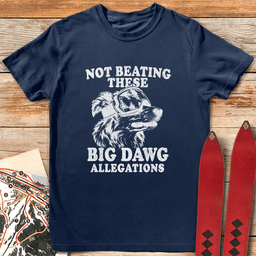 Big Dawg Allegations T Shirt Gift For Skier