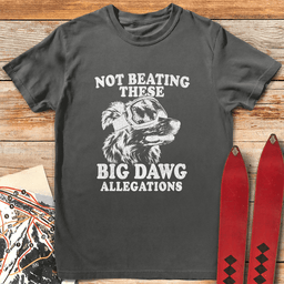 Big Dawg Allegations T Shirt Gift For Skier