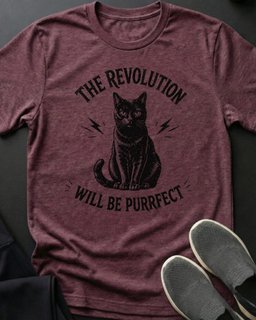 The Revolution Tee Gift For Cat Lover
