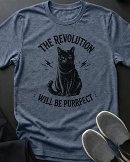 The Revolution Tee Gift For Cat Lover