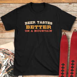 Better Beer T Shirt Gift For Skier