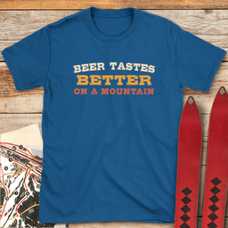 Better Beer T Shirt Gift For Skier