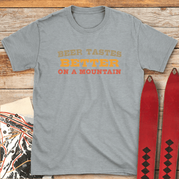 Better Beer T Shirt Gift For Skier