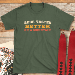 Better Beer T Shirt Gift For Skier