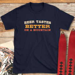 Better Beer T Shirt Gift For Skier