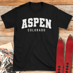 Aspen Colorado T Shirt Gift For Skier