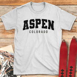 Aspen Colorado T Shirt Gift For Skier