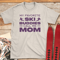 Buddy Ski Mom T Shirt Gift For Mom