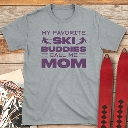 Buddy Ski Mom T Shirt Gift For Mom