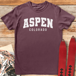 Aspen Colorado T Shirt Gift For Skier