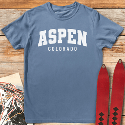 Aspen Colorado T Shirt Gift For Skier