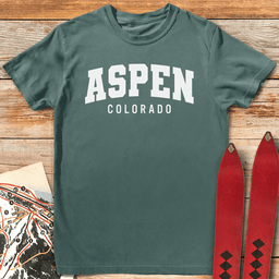 Aspen Colorado T Shirt Gift For Skier