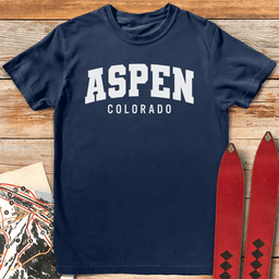 Aspen Colorado T Shirt Gift For Skier