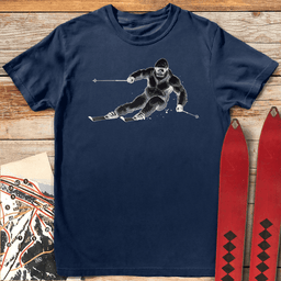 Big Hairy Carve T Shirt Gift For Skier