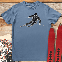 Big Hairy Carve T Shirt Gift For Skier
