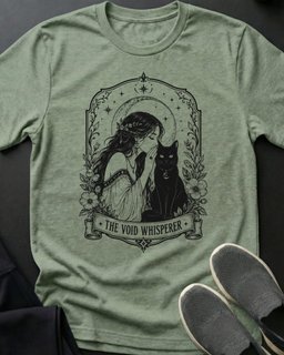 Void Whisperer Tee Gift For Cat Lover