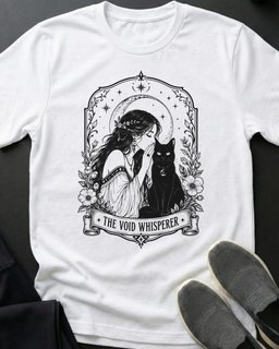Void Whisperer Tee Gift For Cat Lover