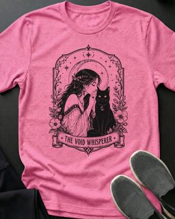 Void Whisperer Tee Gift For Cat Lover