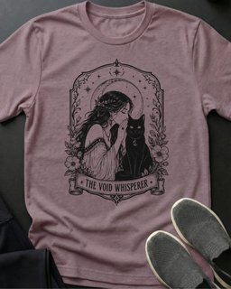 Void Whisperer Tee Gift For Cat Lover