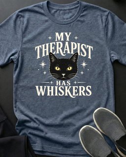 Therapist Tee Gift For Cat Lover
