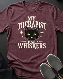 Therapist Tee Gift For Cat Lover