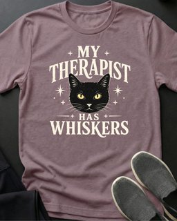 Therapist Tee Gift For Cat Lover