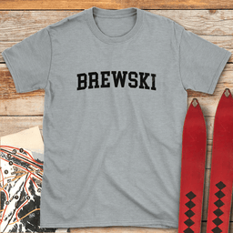 Brewski T Shirt Gift For Skier
