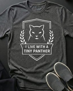 Tiny Panther Ii Tee Gift For Cat Lover
