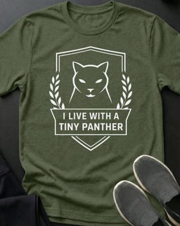 Tiny Panther Ii Tee Gift For Cat Lover