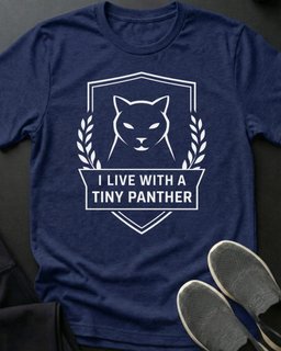 Tiny Panther Ii Tee Gift For Cat Lover
