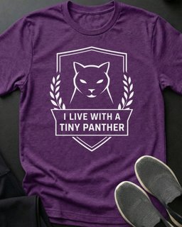 Tiny Panther Ii Tee Gift For Cat Lover