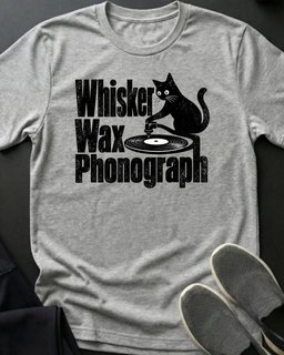 Whisker Wax Tee Gift For Cat Lover