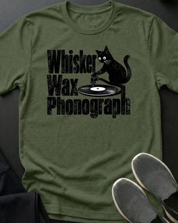 Whisker Wax Tee Gift For Cat Lover