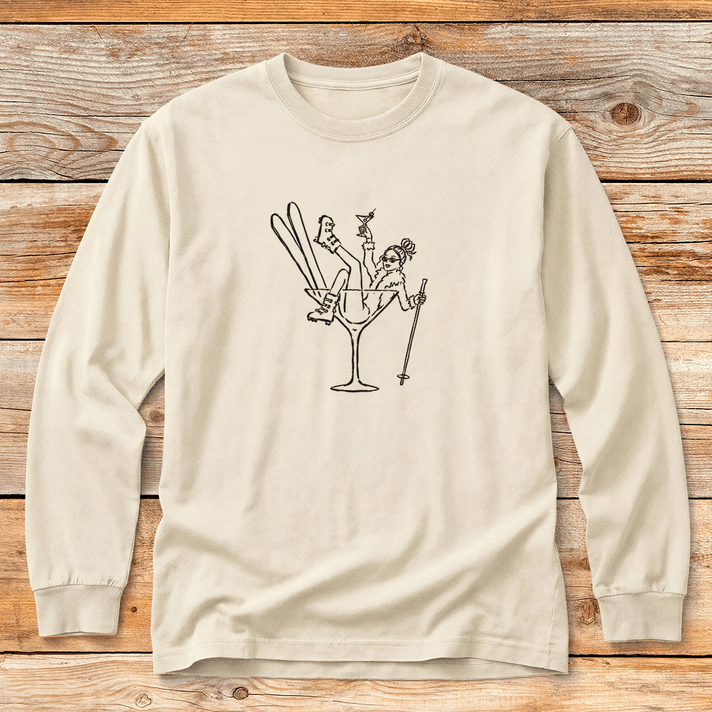 Apre S Girls Martini T Shirt Gift For Skier