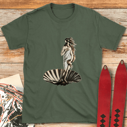Birth Of Shredder T Shirt Gift For Skier