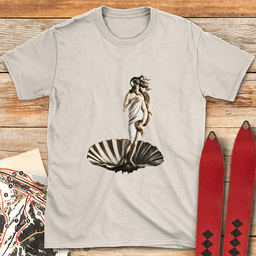 Birth Of Shredder T Shirt Gift For Skier