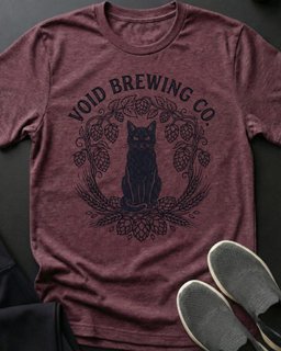 Void Brewing Tee Gift For Cat Lover