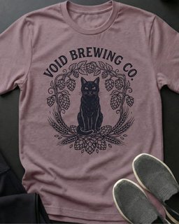 Void Brewing Tee Gift For Cat Lover