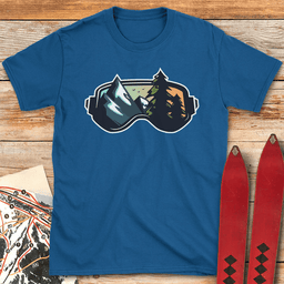 Alpine Views T Shirt Gift For Skier