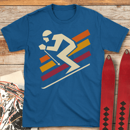Angle Rider T Shirt Gift For Skier