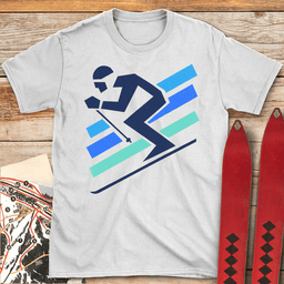 Angle Rider T Shirt Gift For Skier