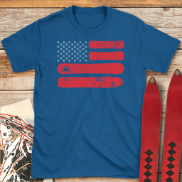 American Snowboarder T Shirt Gift For Snowboarder