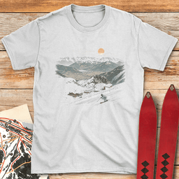 Base Lodge Skier T Shirt Gift For Skier