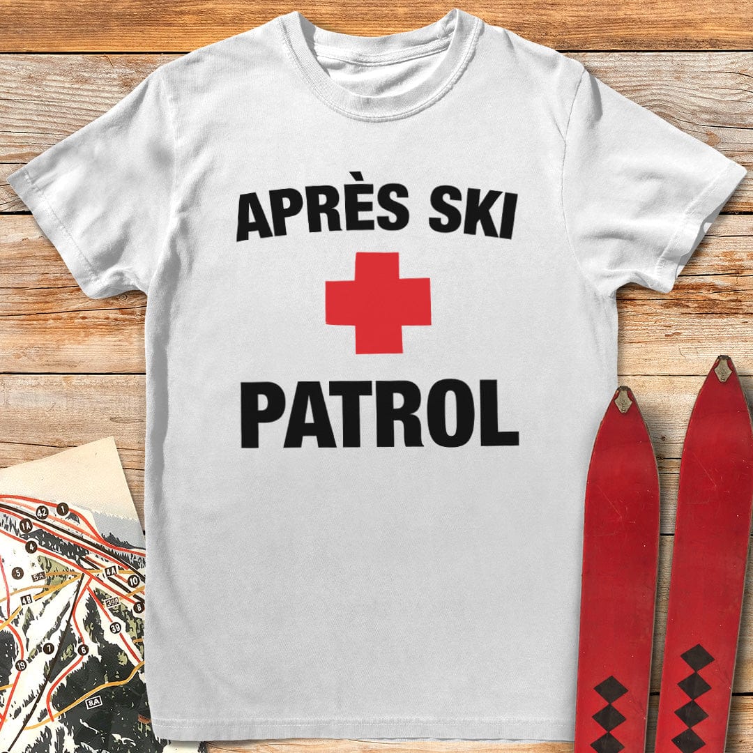 Après Ski Patrol T Shirt Gift For Skier